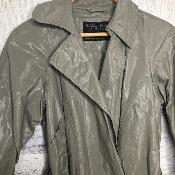 All Saints Spitalfields rain trench coat - Picture 5 of 7